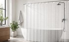 Clear Shower Curtain Liner 5g Durable Peva Waterproof With 72  x72  New