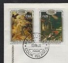 1986 Cook Islands Scott  897-901 First Day Cover - Halley s Comet Set Of 5