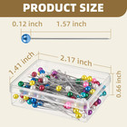 2000pcs Straight Pins  Sewing Pins For Fabric  Crafts  Quilting