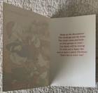 Unused Christmas Donald Duck Disney Hang Stocking Nephew Vtg Greeting Card 1960s