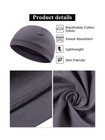 Syhood 4 Pcs Cotton Skull Caps For Men Women Breathable Beanie     Usa Fast Ship