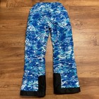 Sunice Girls Zoe Waterproof Insulated Stretch Ski Snow Pants Blue Size 10 Medium