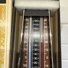 Vtg Springfield Sutton Indoor Outdoor Analog Thermometer Humidity Meter