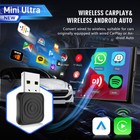 Carlinkit 5 0 Ultra Wireless Carplay Android Auto Adapter Auto Connectionvk New
