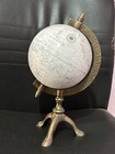 Vintage Terrestrial World Globe With Brass Stand Decorative Gift