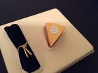 Rare 2000 Estee Lauder Dazzling Silver Dreamy Dessert Perfume Solid Compact 1 6g