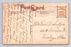 Pittsburgh Pa-pennsylvania Keenan Building  City Trolleys Vintage C1910 Postcard