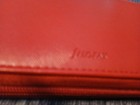 Filofax Saffiano Personal Compact Zip Organizer Poppy Nwot 