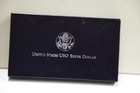 1991 Proof Uso  Commemorative Silver Dollar Box coa