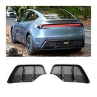 Rear Bumper Diffuser Compatible With 2025-2026 Tesla Model Y Matte Black