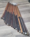 20 Antique Vintage 1920 s Hickory Wood Shaft Golf Clubs Good Shafts 36  To 39 