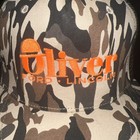 Oliver Ford Lincoln In Brite  Orange Browns Camouflage Trucker Hat Cap Snapback