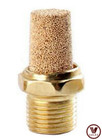 Factory New  Bem-1 4 Pneumatic Muffler 1 4  Npt  Brass Body  Sintered Bronze