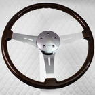 Forever Sharp 18  Wood Steering Wheel Freightliner  Kenworth  Peterbilt  Volvo
