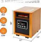 Classic Copperplus Heater     Energy-saving 1500w Infrared Space Heater