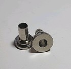 3 8 Stainless Steel Tailpiece Hose Barb Fitting For Beer System  2-pack