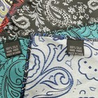 100  Silk Pocket Square Handkerchief Lot Of 20 Men Paisley Dots Striped Wedding