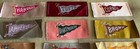 Antique Tobacco Silks Universities Colleges Twelfth Night Lot Pennants Harvard
