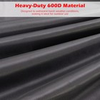 600d Heavy Duty Snow Blower Thrower Cover Two single Stage Waterproof Protector