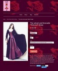 Women   s Halloween Costume Dress gown Medieval Gothic Renaissance Larp Cosplay