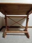 Vintage Mayline  Solid Oak Drafting Table 45 x31 