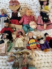 Mixed Lot Of Vtg  International Dolls-michael Lee Micale kokeshi black Forest  