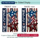 Seasonal Garden Flags Set Of 12 Double Sided 12x18 Inch  Small Yard Flags For Ou