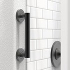 Bath  Shower And Toilet Safety Grab Bar For Seniors And 9 Inch Matte Black