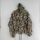Realtree Ghillie Suit Mens L xl Xtra 3d Leaf Camo Jacket Pants Hunting Set