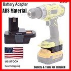 Adapter For Dewalt 20v   Milwaukee 18v Lithium Battery To For Ryobi 18v Tools Us