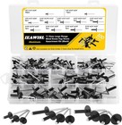 100-pcs Aluminum Pop Rivet Assortment Kit - 11 Sizes For Diy   Industrial Use