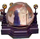 Rare Saruman s Chamber Globe Rings Dept 56 Collectible Original Packaging