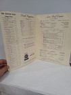 Vintage Menu 1945 Ww2-era Hotel Astor Restaurant Nyc Columbia University Color