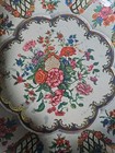 Daher Decorated Ware Round Tin Floral England 16  1971