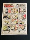 t17 Dick Tracy By Chester Gould Lot Of 31 Sunday Tabloid Full Page Strips 1974