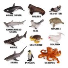 Simulation Marine Sea Life Whale Shark Ocean Animal Model Educational Toys Gift
