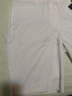 Studio Works Slimming Sensations Shorts 16 White Nwt