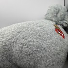 Tonka Pound Puppies Gray Poodle Pink Bow 16  Plush Vintage