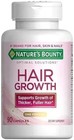  2 Pack   Nature s Bounty Hair Growth Supplement 90 Capsules Strong Healthy Hair