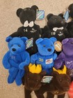 Lot Of 13 1998 Salvino s Bambinos Beanie Bear Plush W  Tags Mcgwire Sosa