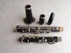 Antique Henry Pourcelle Albert System 2 Ring Wood Clarinet With Roller Keys