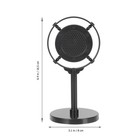  Simulated Vintage Style Microphone Model Vintage Microphone Model Prop Photo