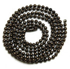24  Black  61cm  U s  Military Spec Ball-bead  Dog Tags Chain