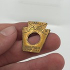 Original Vintage 1960 s Ludwig Drum Keystone Badge 60 s 60s 1968