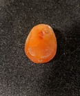 Antique Afghan Carnelian Oval Bead