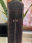 Antique Large Wooden Advertising Thermometer Lash   s Kidney Liver Bitters  as Is 