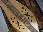 Mcspadden Mountain Dulcimer Hard Case Brown Leather Large Fully Lined
