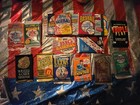 45  Vintage Sports Cards 3 Pack Lot Topps Fleer Donruss Baseball Basketball