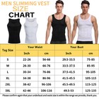 Men s Compression Shirts Shapewear Vest Body Shaper Abs Abdomen Slim Tank Top