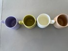 Vtg Bopp-decker Plastics Vacron Set 4 Coffee Mugs Insulated Camping Beach Pool